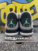 Load image into Gallery viewer, air jordan 3 green glow 2023 sz 12
