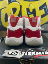 Load image into Gallery viewer, air jordan 11 gs cherry 2022 sz 5.5
