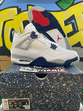 Load image into Gallery viewer, air jordan 4 midnight navy 2022 sz 10
