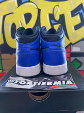 Load image into Gallery viewer, air jordan 1 mid gs hyper royal 2021 sz 6y
