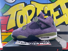 Load image into Gallery viewer, air jordan 4 wmns purple canyon 2022 sz 8w/6.5m
