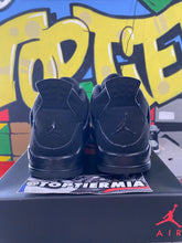 Load image into Gallery viewer, air jordan 4 gs black cat 2020 sz 7y
