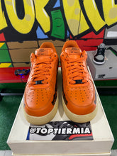 Load image into Gallery viewer, nike air force 1 orange skeleton 2020 sz 9
