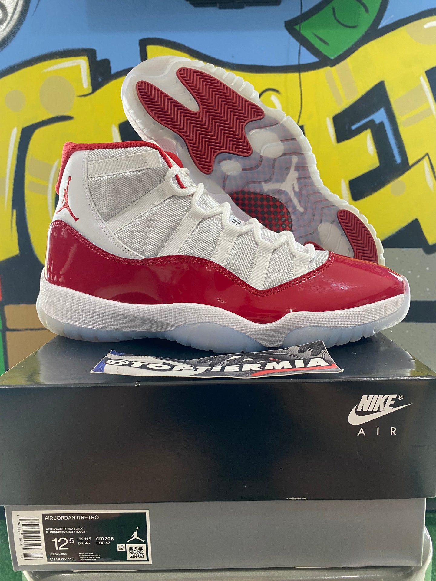 air jordan 11 cherry 2022 sz 12.5