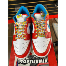Load image into Gallery viewer, NIKE DUNK LOW LEBRON JAMES FRUITY PEBBLES SZ 9.5
