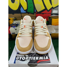 Load image into Gallery viewer, Air Jordan 1 Low SE WMNS Twine Orange Quartz Corduroy 2021 SZ 8.5W/7M BRAND NEW

