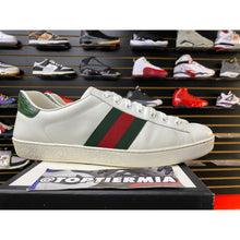 Load image into Gallery viewer, gucci ace low leather white sz 11uk/11.5us

