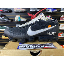 Load image into Gallery viewer, NIKE VAPORMAX OFF WHITE THE 10 SZ 11
