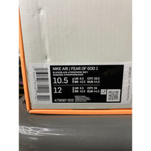Load image into Gallery viewer, NIKE AIR FEAR OF GOD RAID AIR RAID F&amp;F SZ 10.5 BRAND NEW
