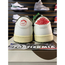 Load image into Gallery viewer, AIR JORDAN 1 X TRAVIS SCOTT OLIVE SZ 9
