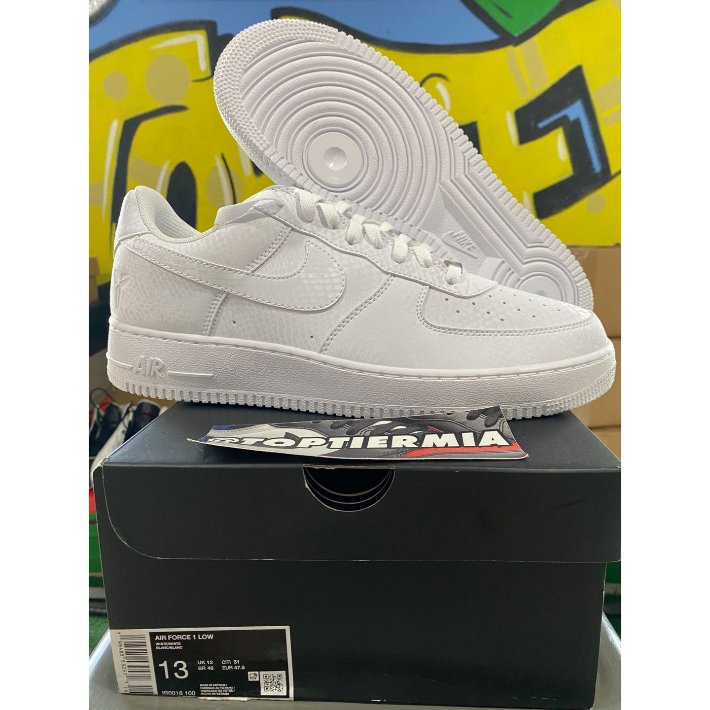 nike air force 1 low kobe bryant forever white 2025 sz 13 BRAND NEW