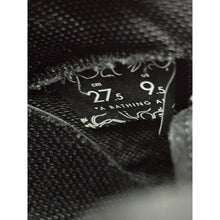 Load image into Gallery viewer, bape bapesta low black snakeskin 2020 sz 9.5
