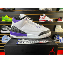 Load image into Gallery viewer, AIR JORDAN 3 DARK IRIS (GS) SZ 5
