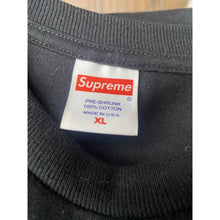 Load image into Gallery viewer, SUPREME DIAMONDS TEE BLACK SZ XL OPENED
