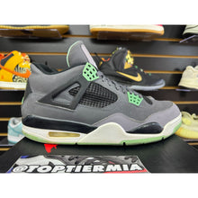 Load image into Gallery viewer, AIR JORDAN 4 GREEN GLOW SZ 10
