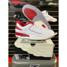 Load image into Gallery viewer, AIR JORDAN 2/3 WHITE VARSITY RED SZ 8.5 BRAND NEW
