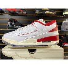 Load image into Gallery viewer, AIR JORDAN 2/3 WHITE VARSITY RED SZ 8.5 BRAND NEW

