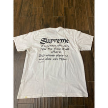 Load image into Gallery viewer, SUPREME PERSON TEE WHITE (SS22) SZ XL
