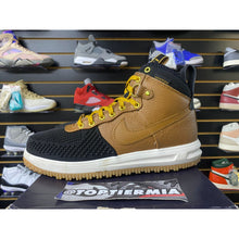 Load image into Gallery viewer, AIR FORCE 1 LUNAR DUCKBOOT ALE BROWN BLACK SZ 10
