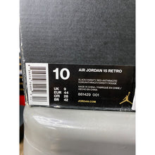 Load image into Gallery viewer, AIR JORDAN 15 STEALTH SZ 10
