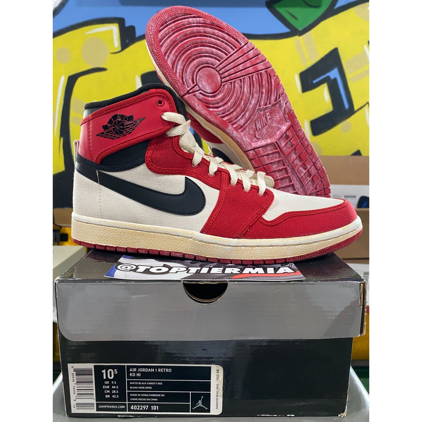 air jordan 1 high ajko chicago vintage 2010 sz 10.5 BRAND NEW