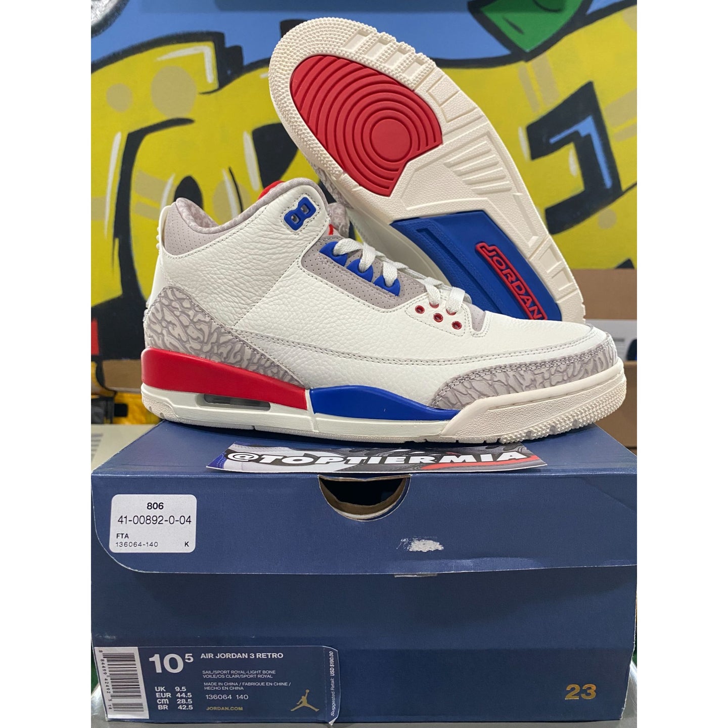 air jordan 3 international flight 2018 sz 10.5 BRAND NEW