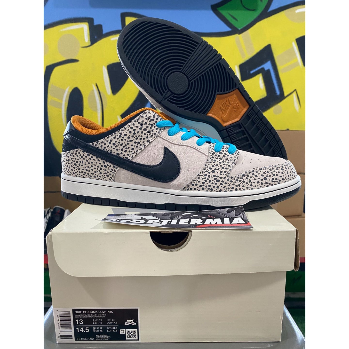 nike sb dunk low electric pack olympic safari 2024 sz 13
