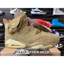 Load image into Gallery viewer, AIR JORDAN 6 TRAVIS SCOTT BRITISH KHAKI SZ 11
