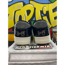 Load image into Gallery viewer, bape bapesta shadow black grey sz 9
