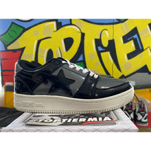 Load image into Gallery viewer, bape bapesta shadow black grey sz 9
