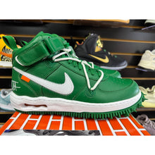 Load image into Gallery viewer, AIR FORCE 1 MID OFF WHITE PINE GREEN SZ 8.5 BRAND NEW
