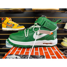 Load image into Gallery viewer, AIR FORCE 1 MID OFF WHITE PINE GREEN SZ 8.5 BRAND NEW
