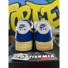 Load image into Gallery viewer, Nike Air Force 1 Low Undefeated 5 On It Blue Yellow Croc 2021 sz 10.5
