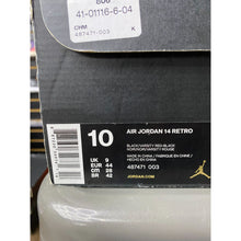 Load image into Gallery viewer, air jordan 14 last shot 2018 sz 10
