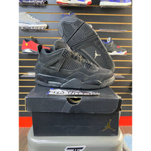 Load image into Gallery viewer, AIR JORDAN 4 BLACK CAT SZ 10.5
