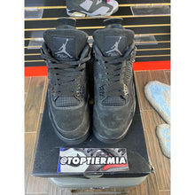 Load image into Gallery viewer, AIR JORDAN 4 BLACK CAT SZ 10.5
