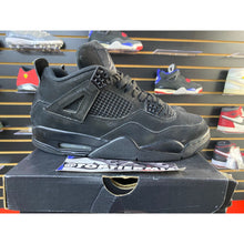 Load image into Gallery viewer, AIR JORDAN 4 BLACK CAT SZ 10.5
