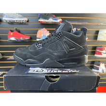Load image into Gallery viewer, AIR JORDAN 4 BLACK CAT SZ 10.5
