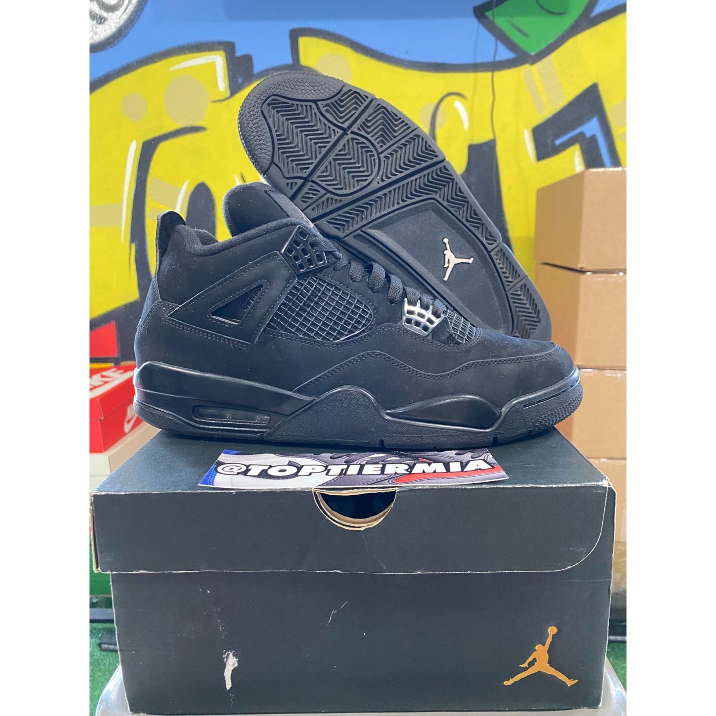 air jordan 4 black cat 2020 sz 10.5
