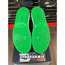 Load image into Gallery viewer, AIR JORDAN 1 LOW BLACK LUCKY GREEN SZ 9 BRAND NEW
