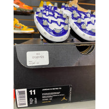 Load image into Gallery viewer, air jordan 11 cleat concord 2018 sz 11 BRAND NEW
