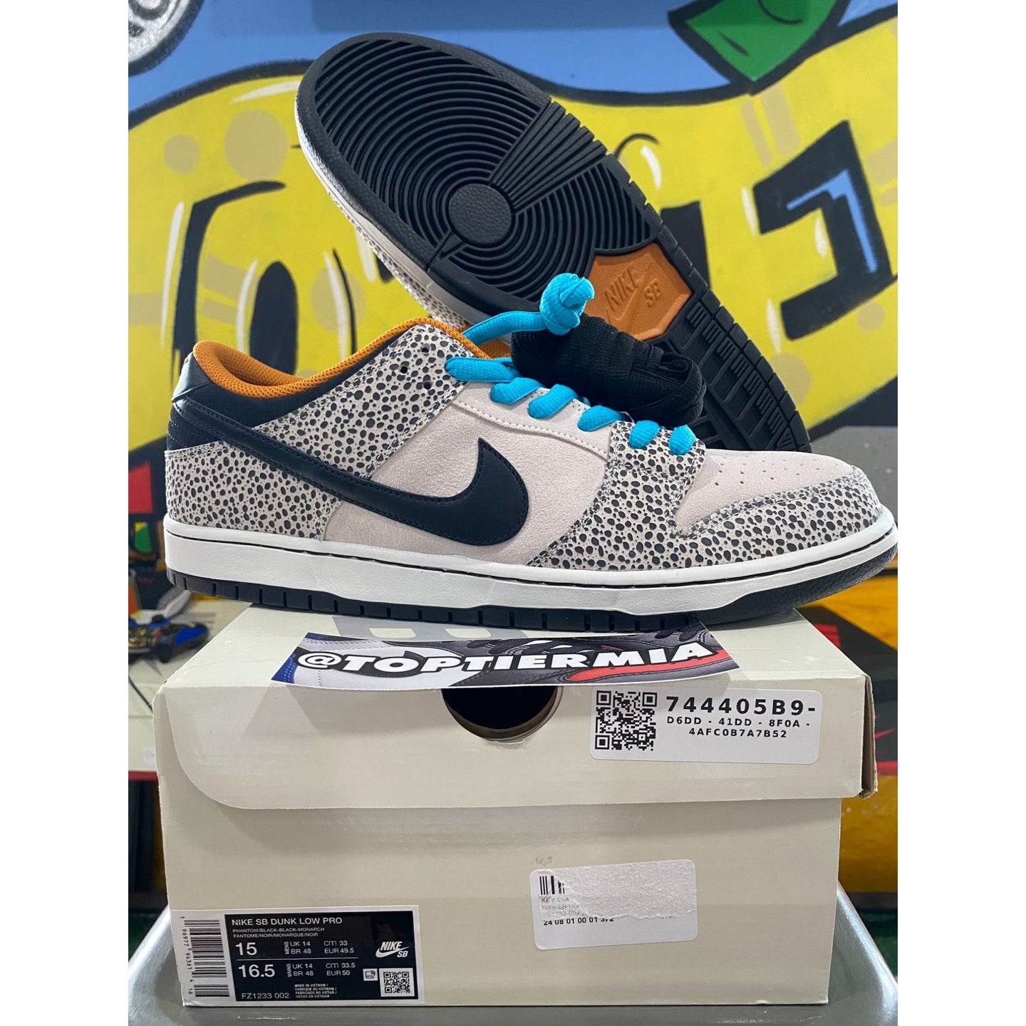 nike sb dunk low electric pack olympic safari 2024 sz 15 BRAND NEW