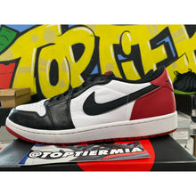 Load image into Gallery viewer, air jordan 1 low black toe 2023 sz 13
