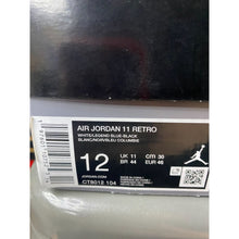 Load image into Gallery viewer, AIR JORDAN 11 LEGEND BLUE COLUMBIA SZ 12 2024
