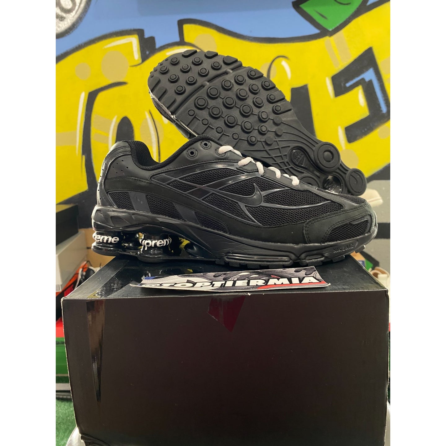 Nike Shox Ride 2 SP Supreme Black 2022 sz 10.5