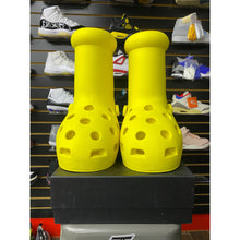 Load image into Gallery viewer, MSCHF X CROCS BIG YELLOW BOOT  SZ 9
