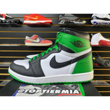 Load image into Gallery viewer, air jordan 1 high lucky green sz 8.5
