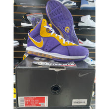 Load image into Gallery viewer, nike lebron 8 lakers 2020 sz 10.5
