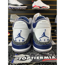 Load image into Gallery viewer, AIR JORDAN 3 MIDNIGHT NAVY  SZ 12
