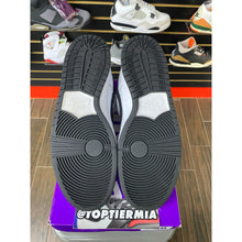 Load image into Gallery viewer, NIKE SB DUNK LOW WHITE BLACK  SZ 14
